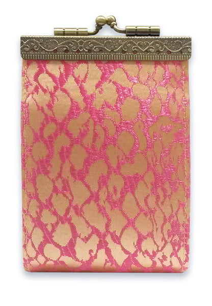 Cathayana Card Holder Pink/ Gold