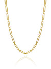 Gold Plated Rechtech Necklace