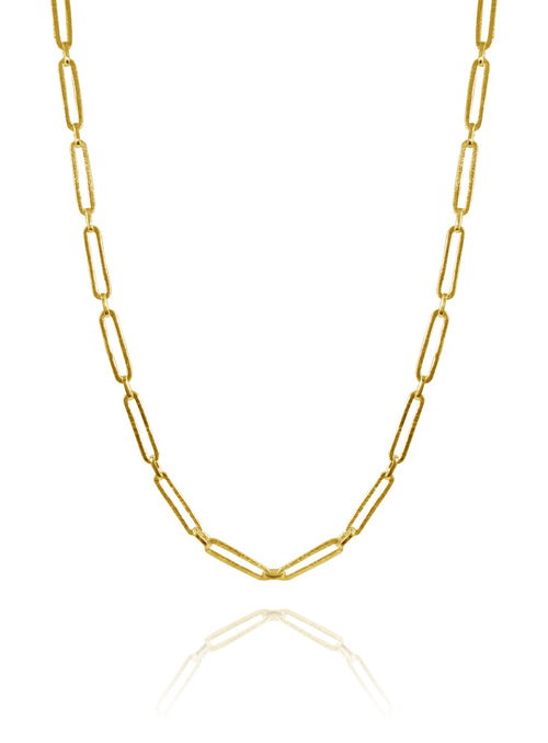 Gold Plated Rechtech Necklace