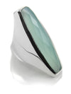 Colosseum Cocktail Ring Aqua Chalcedony
