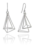Geometrische Dreiecke Earrings