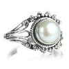 Jaipuri Traditional Pearl Filigree Ring