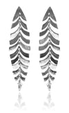 Brazilian Concentric Leaf Earrings