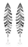 Brazilian Concentric Leaf Earrings