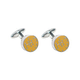 Yellow Dots Cufflinks (Charles & Ray Eames)
