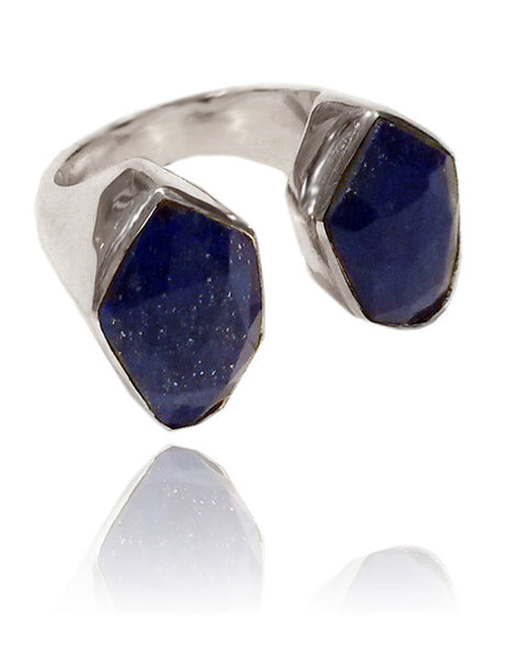Glacier Ring Lapis Lazuli