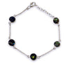 Cinque Pietra Bracelet Labradorite