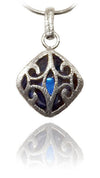 Diagonal Arabesque Pendant Labradorite