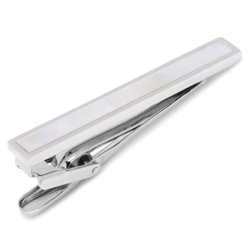 Mother of Pearl Inlaid Tie Clip
