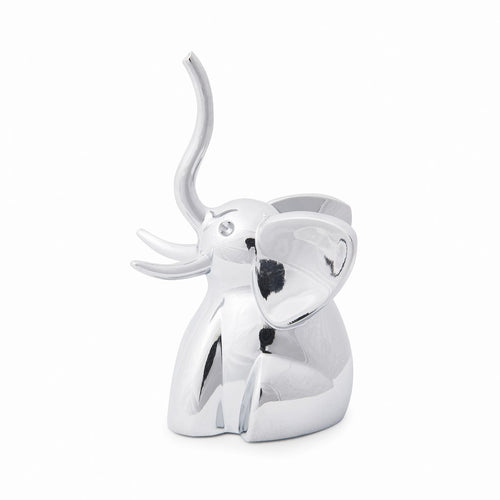 Ring Holder Elephant Chrome