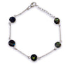 Cinque Pietra Bracelet Labradorite