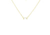 Mini Baguette Necklace - Vermeil