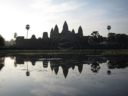 Cambodia: Sunrise Reflection - Angkor Wat