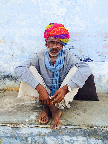 India: Taking a break