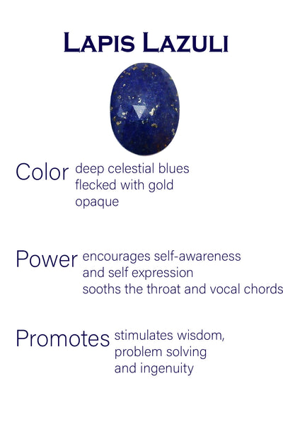 Brazilian Leaf Stone Drops Lapis Lazuli