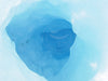 Ice Hole Necklace Blue Chalcedony