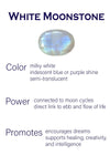Sumatra Three Stone Wrap Ring White Moonstone