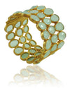 Jaipur Cobblestone Cuff Aqua Chalcedony