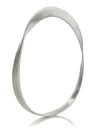 Bilbao Sculptured Bangle - Brushed