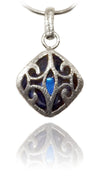Diagonal Arabesque Pendant Labradorite