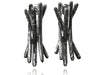 Brushed Bamboo Earrings