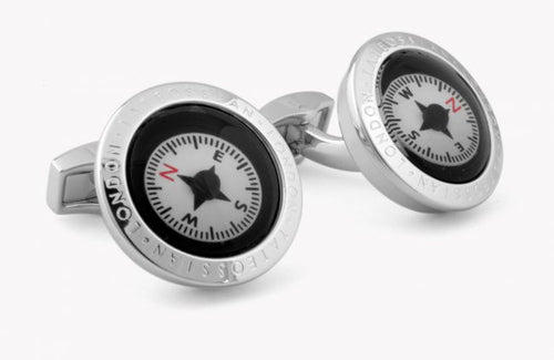 Mechanical Compass Cufflink