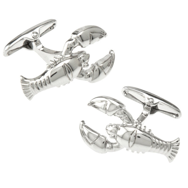 Silver Lobster Cufflinks