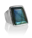 Iceland Limited Edition Stone Ring Labradorite