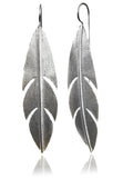Bold Amazon Leaf Earrings