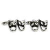 Thespian Cufflinks (Stainless Steel Rhodium)