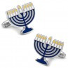 Menorah Cufflinks