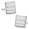 Classical Sheet Music Cufflinks