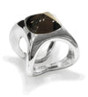 Tuffit Open Cocktail Ring Smokey Quartz