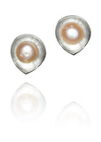 Pearl Bud Earrings Pink Pearl