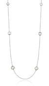 Otto Necklace Green Amethyst