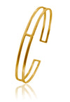 Gold Plated Rechtech Cuff