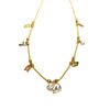 14k Gold Lucky Charm Necklace