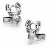 Sterling Deer Cufflinks