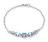 Icy Bracelet - Blue Topaz
