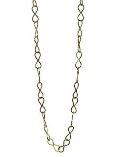 18K Vermeil Italian Infinity Link Necklace