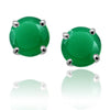 Capri Studs Green Onyx