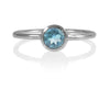 Bilbao Stacking Ring Blue Topaz