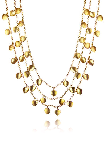 18k Gold Plated Raqs Sharqui Necklace