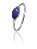 Amazon Stacking Leaf Ring Lapis Lazuli