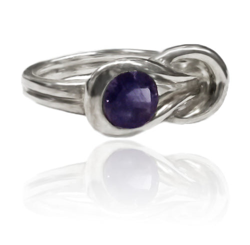 Zamalek Evil Eye Ring Iolite