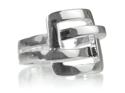 Art Deco Buckle Ring