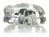 Hammered Stranded Wrapped Ring