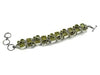 Geometric Double Lined Gemstone (Lemon Topaz)