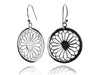 Single Arabesque Cut Out Earrings