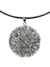 Egyptian Zamalek Wire Criss Cross Circle Pendant